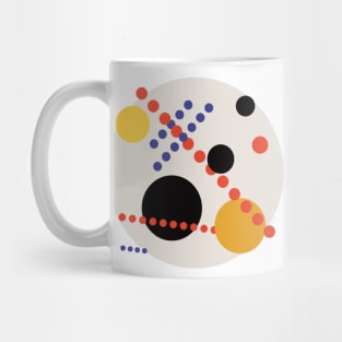 Kazimir Malevich inspired composition 5 Mug